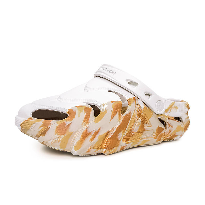 PEAK PEAK Taichi Clogs Men's Khaki Gray