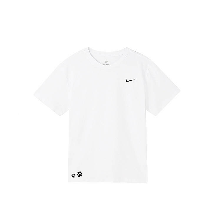 Nike Nike Sportswear T Shirts Men's White Crew Neck Thin