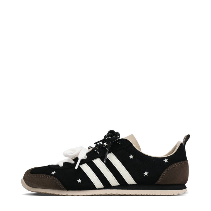 Adidas Adidas VS JOG 2.0 Dark Chocolate Star Ice Cream Low top German Army Trainers Unisex Black Brown