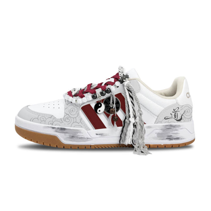 Adidas Adidas ENTRAP Chinese Style Enlightenment Coverage Slip Resistant Abrasion Resistant Low top Skateboard Shoes Unisex
