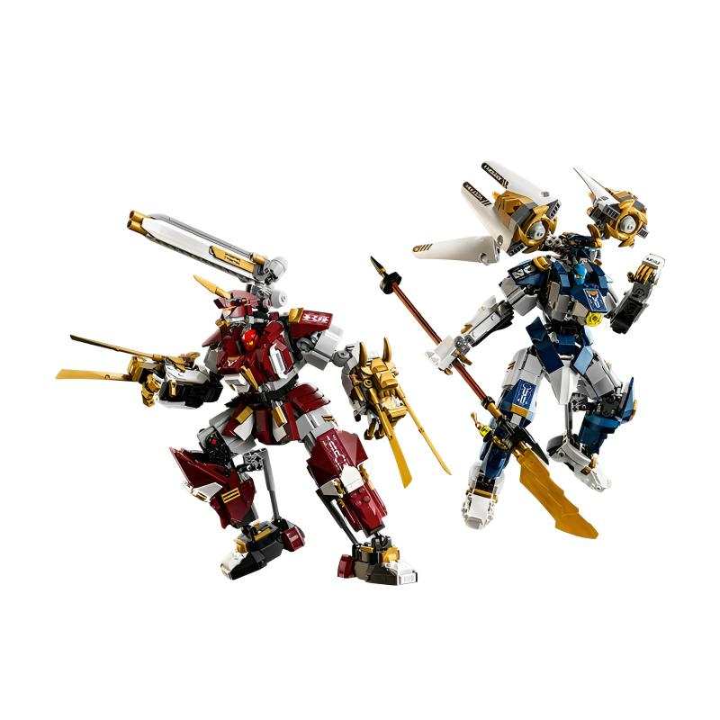 LEGO Ninjago Twin Titan Mecha Plastic Building Blocks 1707pcs 71870 ABS