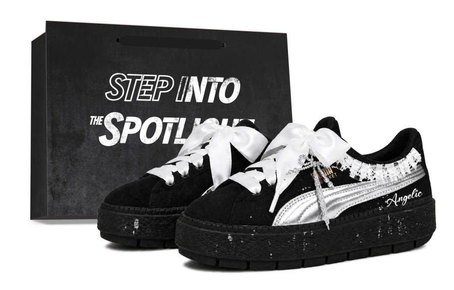 PUMA Platform Trace Suede Low top Skateboard Shoes Women's