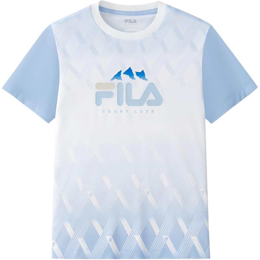 FILA KIDS T Shirt All Over Print Teenagers