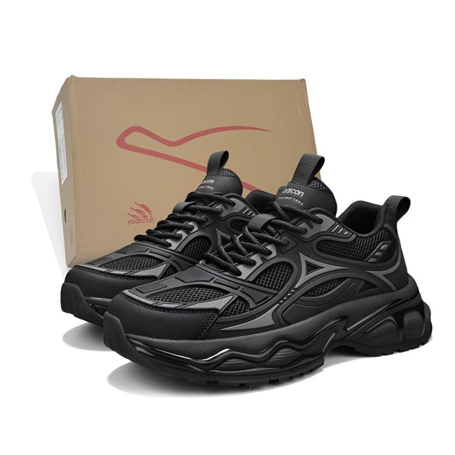 YEARCON Black Warrior Gift Box Set, Outdoor Sports Invisible Height Increasing 4cm