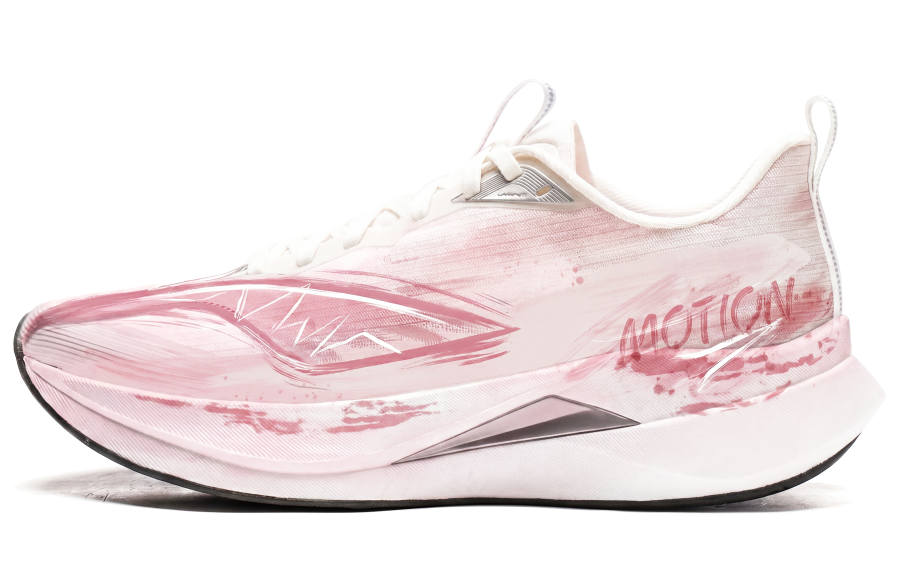 Li-Ning Li Ning Red Hare 9 PRO Low top BOOM Technology Casual Running Shoes Men's Pink