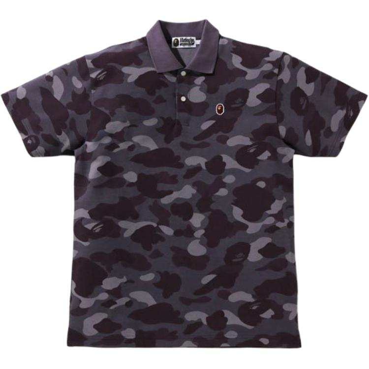 A BATHING APE Head Series Polo Shirt Men's