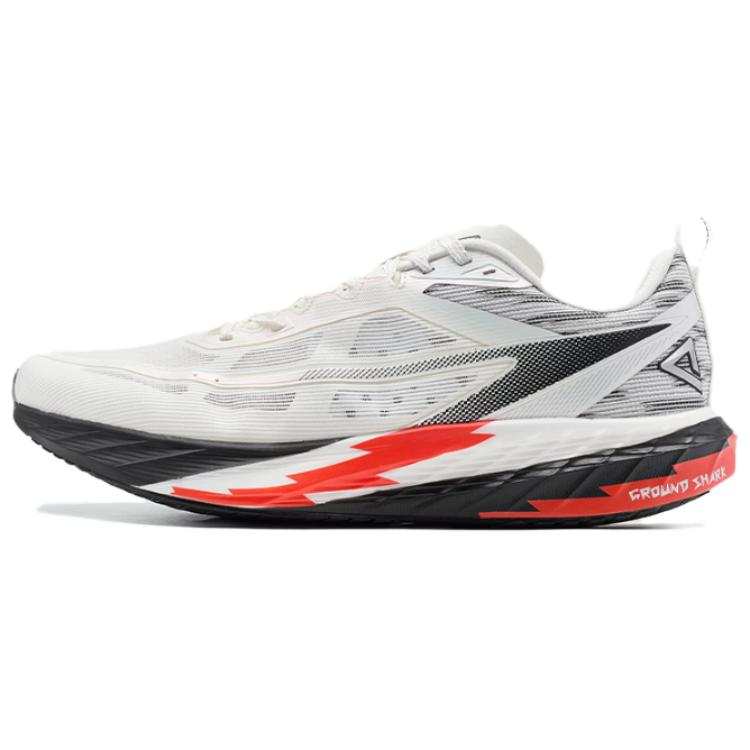 PEAK Cushioning Abrasion Resistant Low top Casual Running Shoes Men's White Orange