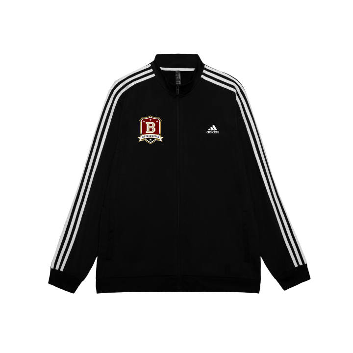 Adidas Adidas ESSENTIALS Jackets Men's Black Stand Collar Moderate Pilot