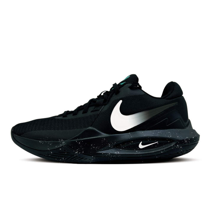 Nike Nike Precision 6 Wild Sage Fabric Cushioning Abrasion Resistant Height Increasing Low top Rubber Basketball Shoes Men's