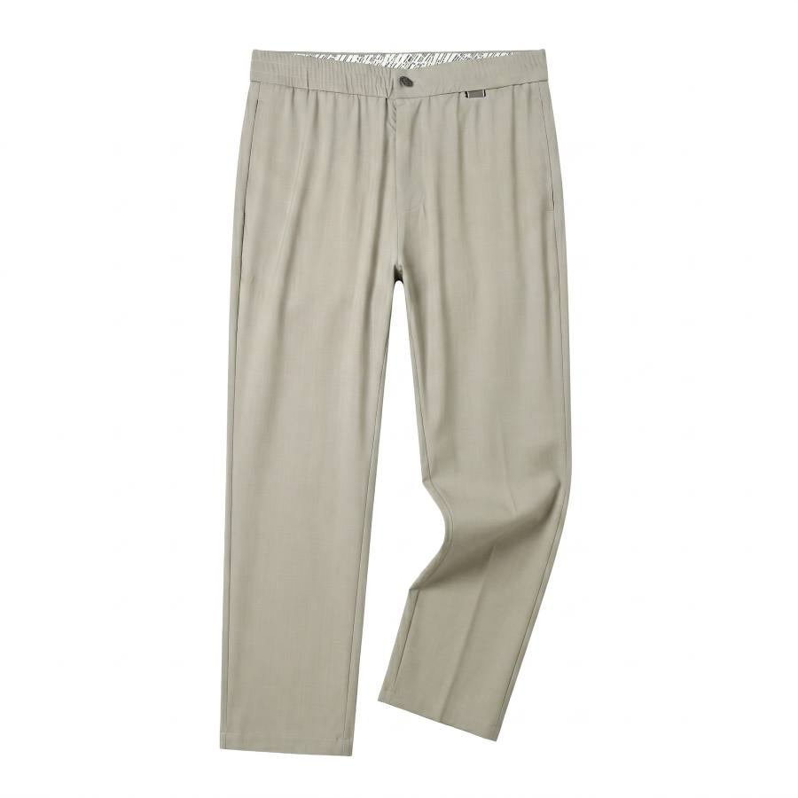 Hodo Casual Pants Men's Thin Straight Fit Pants