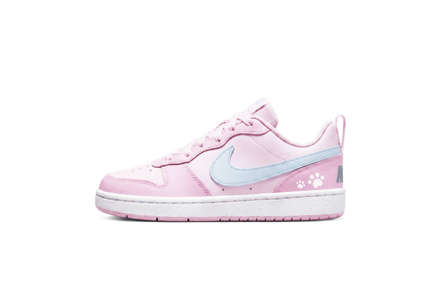 Nike Nike Court Borough Salty Or Sweet Low top Kids' Skateboarding Shoes Pink Blue Teenagers