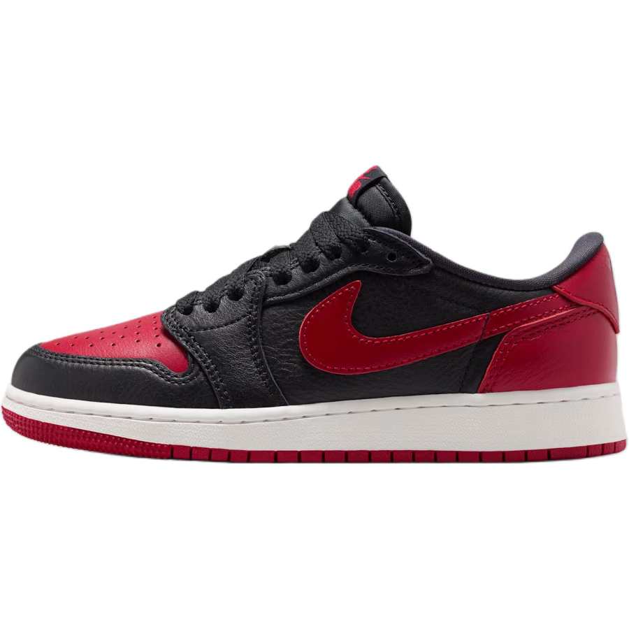 Jordan Jordan Low top Basketball Shoes Black Red White Unisex