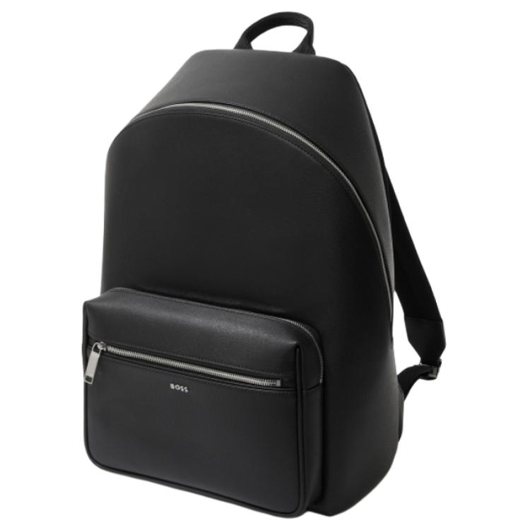 HUGO BOSS HUGO BOSS Synthetic Leather Backpack Men's Black