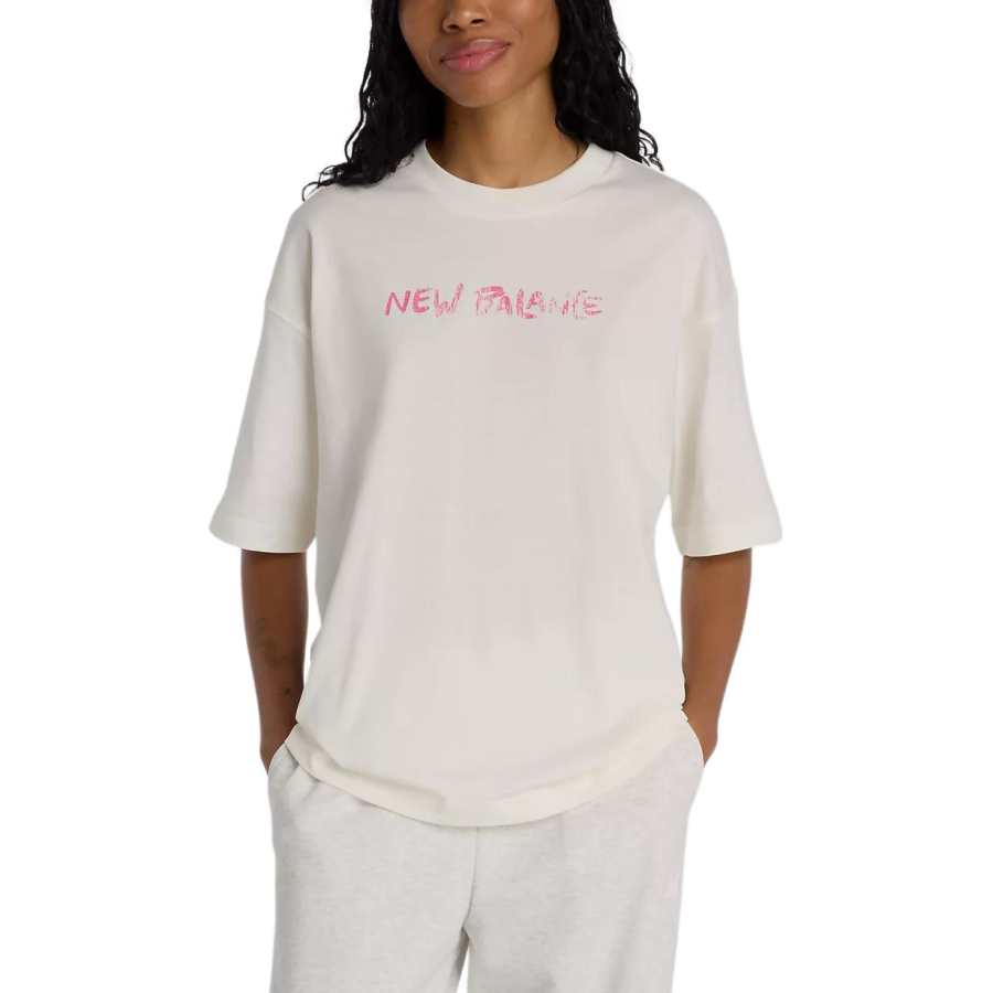 New Balance New Balance T Shirts Women's Maris Sal Crew Neck Moderate
