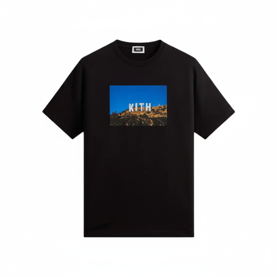 KITH KITH T Shirts Men's Black Crew Neck Moderate