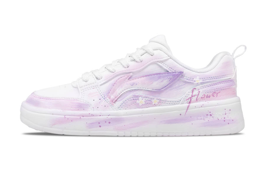 Li-Ning Li Ning Sycee Breathable Abrasion Resistant Low top Skateboard Shoes Women's