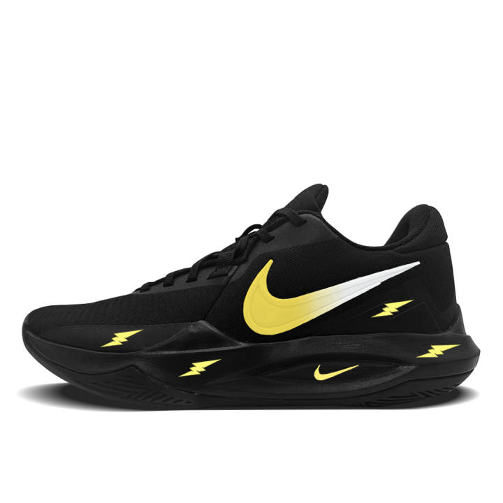 Nike Nike Precision 6 Dark Shadow Quick Flash 2 Fabric Cushioning Abrasion Resistant Breathable Coverage Height Increasing