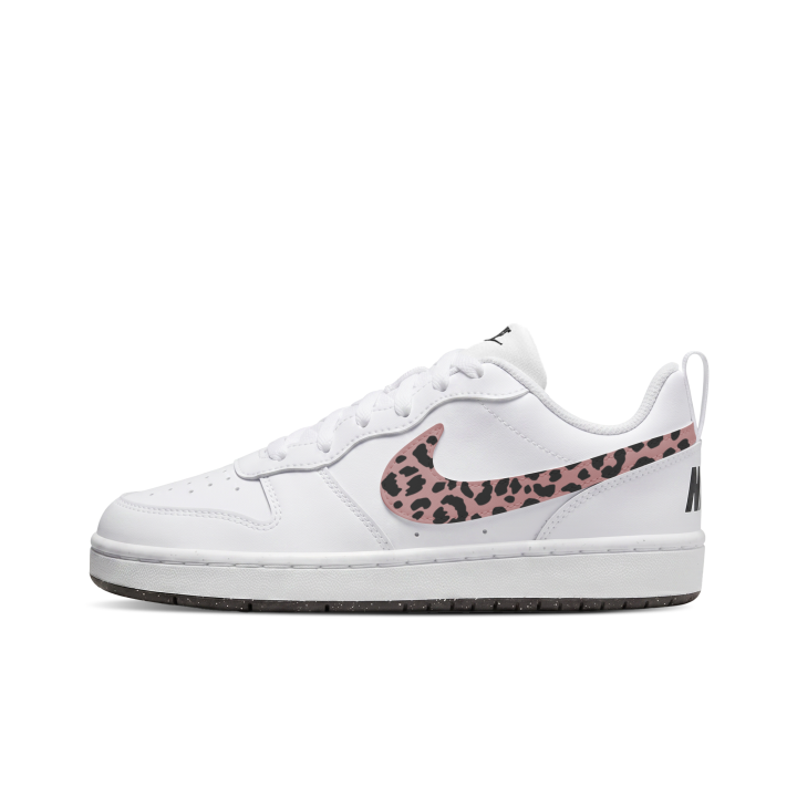 Nike Nike Court Borough Low top Skateboard Shoes Unisex White Black Pink