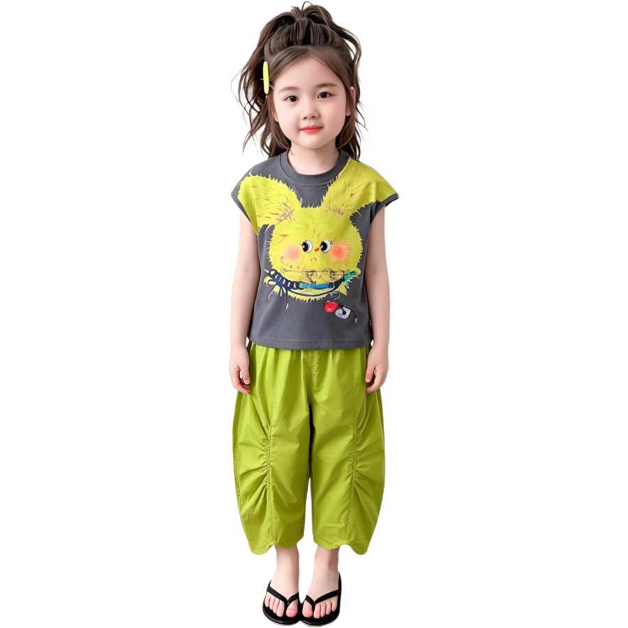 TNTX Kids Casual Sportswear Crew Neck Thin Stretch
