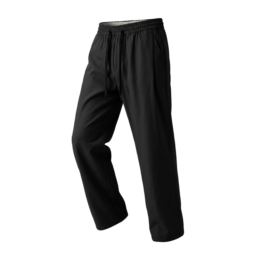 Hodo Casual Pants Men's Thin Straight Fit Pants