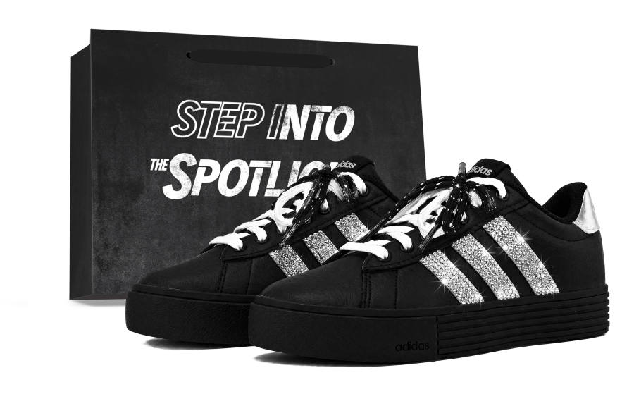 Adidas Adidas Daily 4.0 Black Diamond Skateboard Shoes Unisex Black
