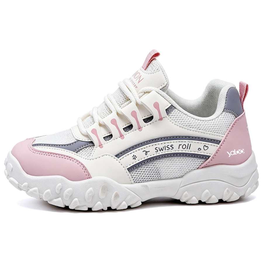 YALU Microfiber Leather Low top Casual Shoes Women's