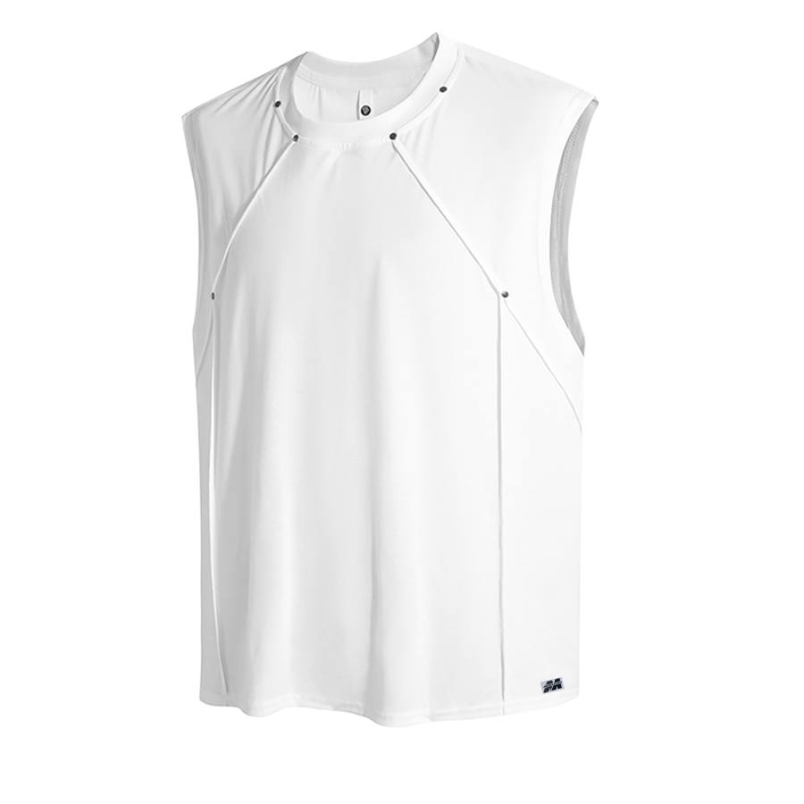 MUSCLETECH MUSCLETECH Tank Tops Unisex Crew Neck Thin Straight Fit