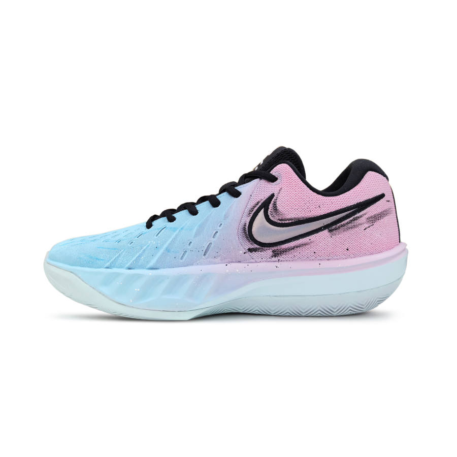 Nike Nike Air Zoom G.T. Cut Academy 2 Neon Cushioning Slip Resistant Low top Basketball Shoes Unisex Pink Blue