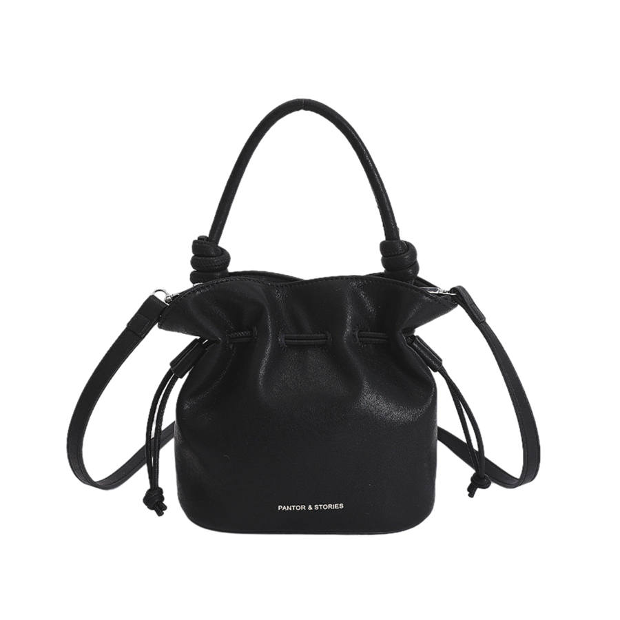 YALU Pu Handbag Regular Women's Black/White/Coffee