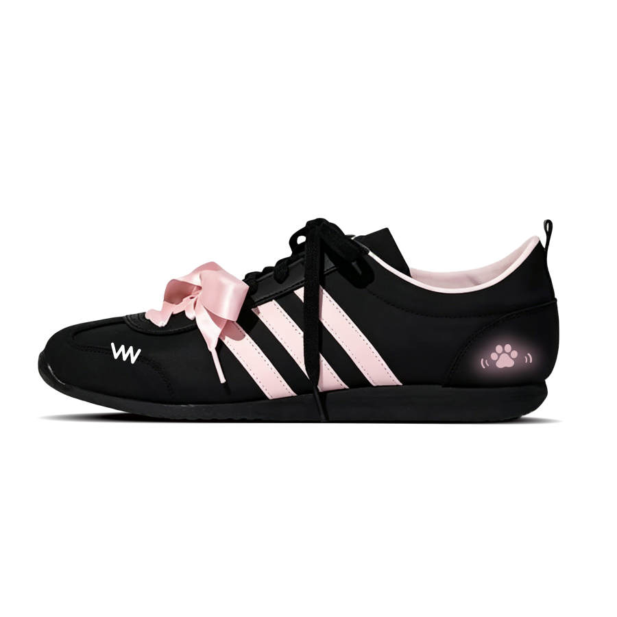 Adidas Adidas VS JOG 2.0 Misty Berry Low top Casual Shoes Unisex Black