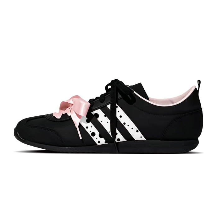 Adidas Adidas VS JOG 2.0 Polka Dot Low top Casual Shoes Unisex Black