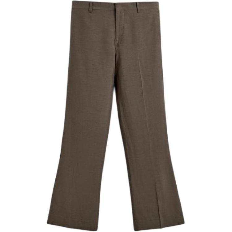ZARA Suit Pants Men's Brown/Dark Taupe Moderate