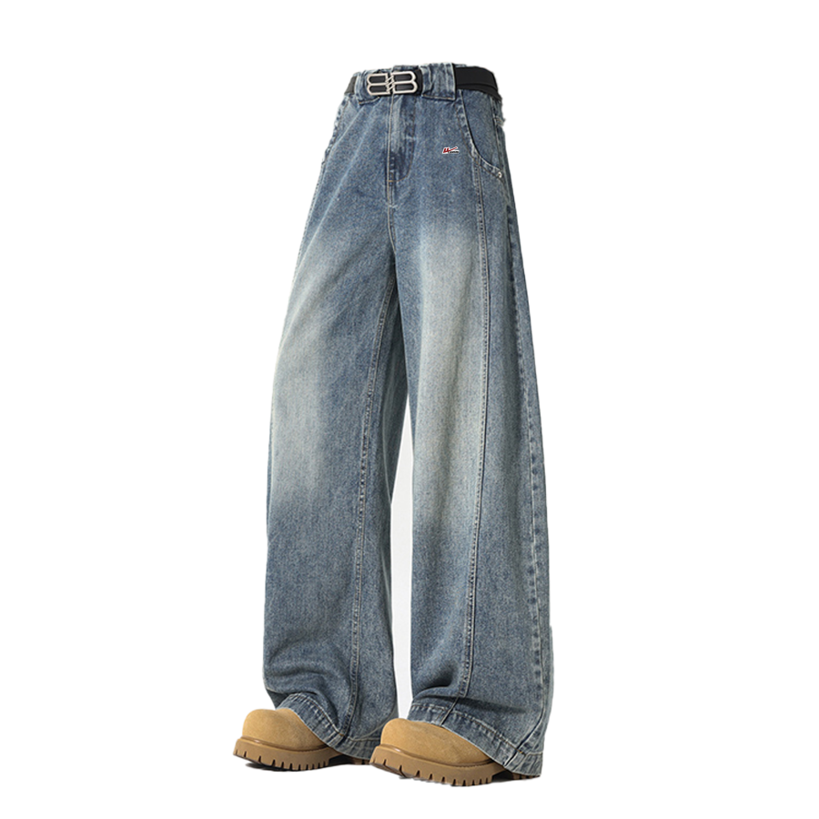 WARRIOR WARRIOR Jeans Unisex Thin Straight Fit Pants