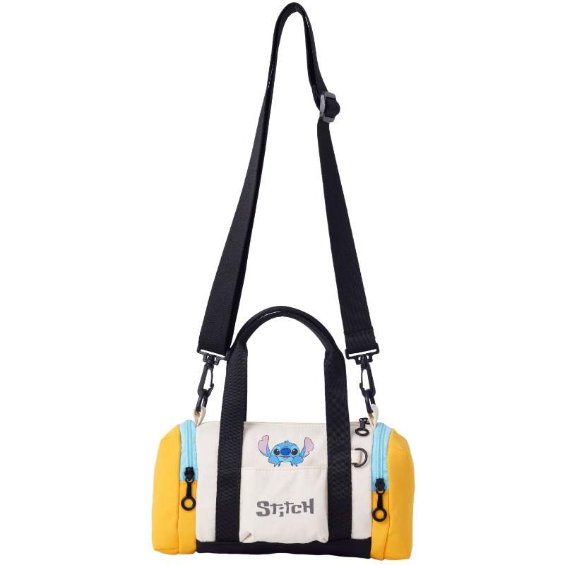 Disney Stitch Fabric Crossbody Bags Regular Unisex Mango Jelly