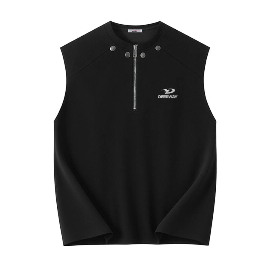 DEERWAY Tank Tops Unisex Crew Neck Moderate Sleeveless