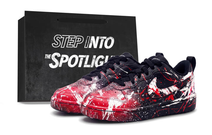 Nike Nike Court Borough PT/Drawn Yarn 3.0 Low top Skateboard Shoes Women's Black Red