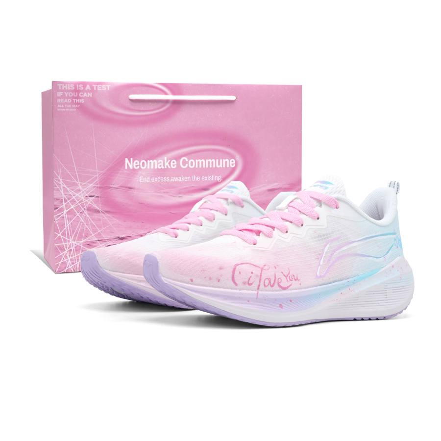 Li-Ning Li Ning Wuyue Abrasion Resistant Breathable Low top Casual Training Running Shoes Women's