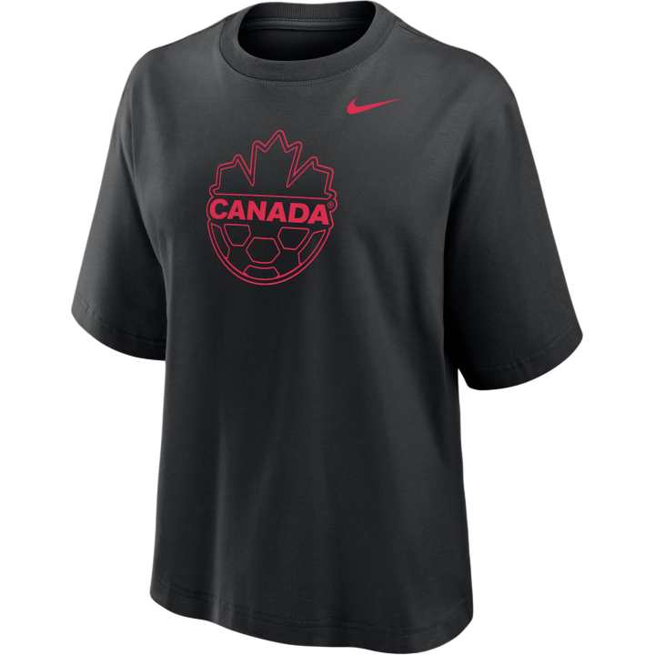 Nike Nike Canada T Shirts Women's Black Crew Neck