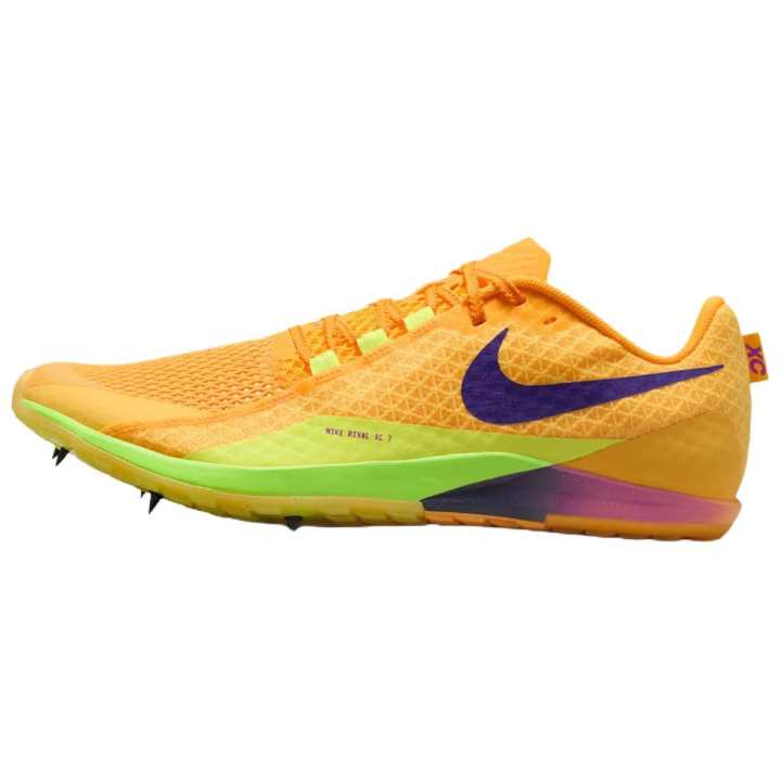 Nike Nike Zoom Rival XC 7 Breathable Running Shoes Unisex Orange