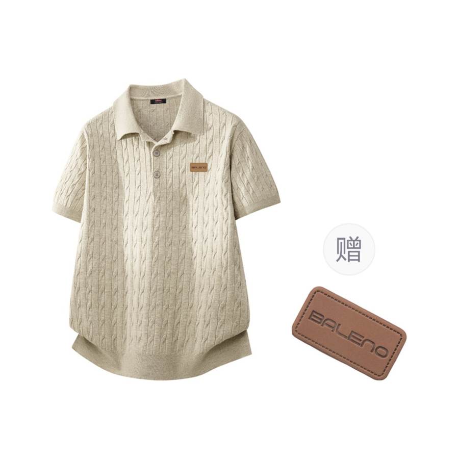 BALENO BALENO Polo Shirts Unisex Lapel Thin Other