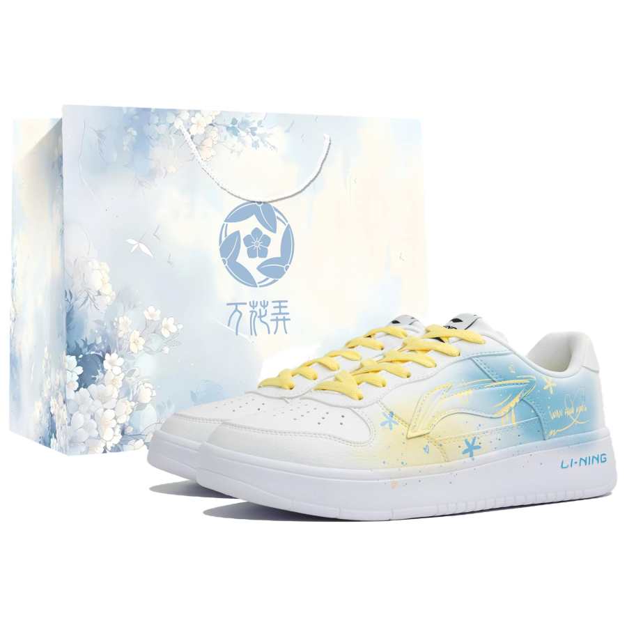 Li-Ning Li Ning Floating Boat Abrasion Resistant Slip Resistant Breathable Low top Skateboard Shoes Men's
