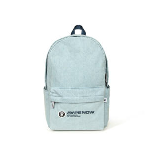 Aape Fabric Backpack Unisex Blue