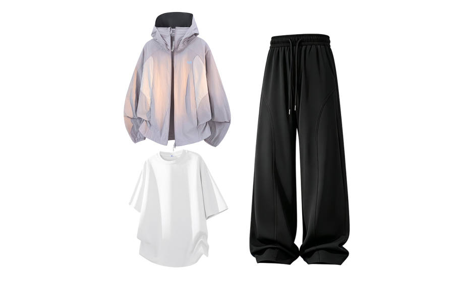 WARRIOR Casual Suits Women's Hooded Non Detachable Thin