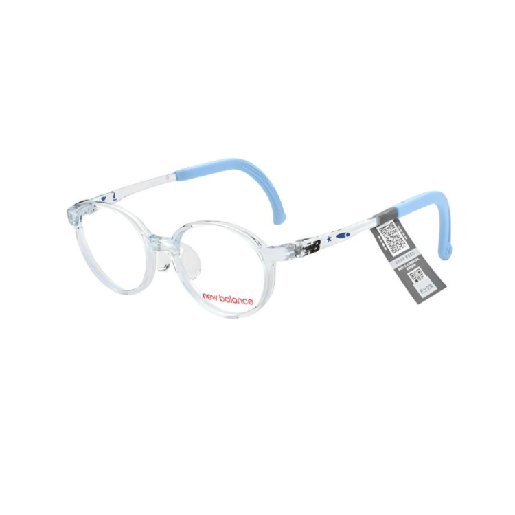 New Balance New Balance TR90 Round Prescription Glasses Kids' Blue