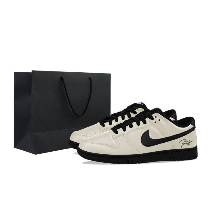 Nike Nike Dunk Low top Casual Skate Shoes Men's Ecru