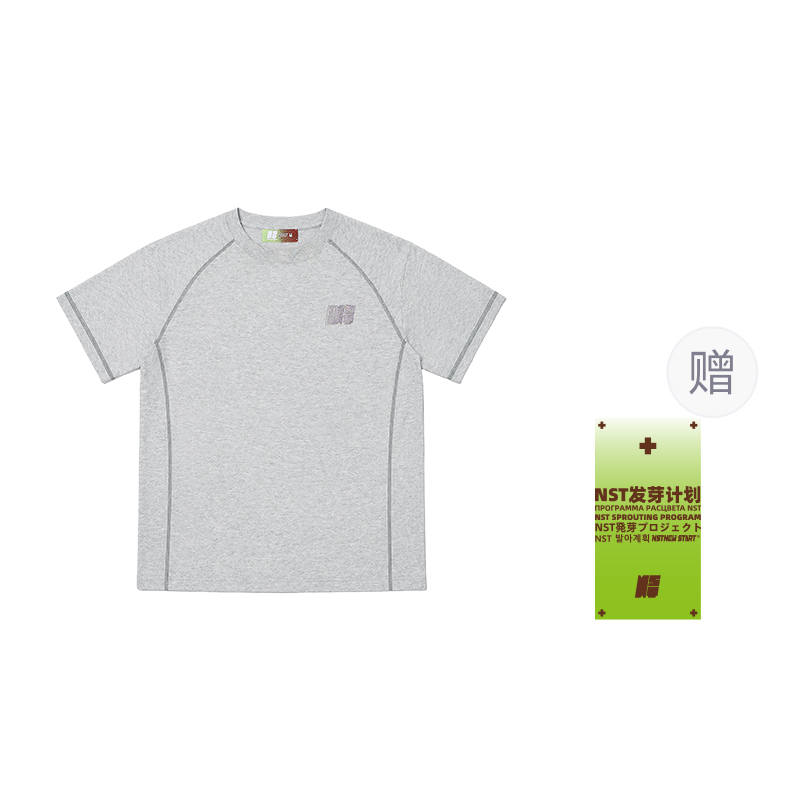 NSTNEW START T Shirts Unisex Crew Neck Thin Straight Fit