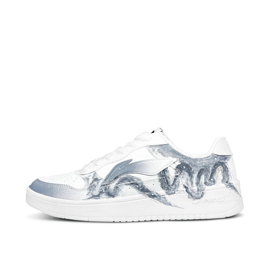 Li-Ning Li Ning Floating Boat Windswept Clouds Slip Resistant Breathable Abrasion Resistant Low top Skateboard Shoes Men's