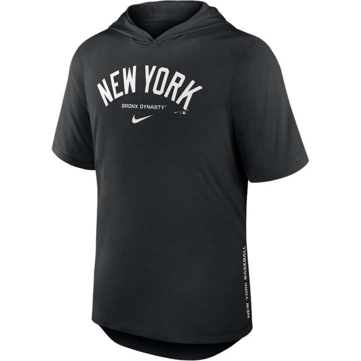 Nike Nike New York Yankees Arched Wordmark Men's Nike Dri-FIT Mlb Hooded T-Shirt