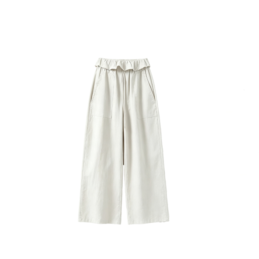 CPAURA Casual Pants Women's Thin Wide Leg Pants