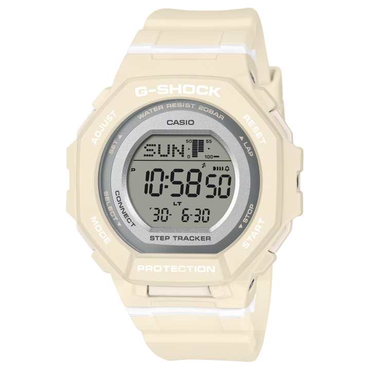 CASIO CASIO DIGITAL Quartz Movement Resin Strap Watch Women's Watch Gray Dial